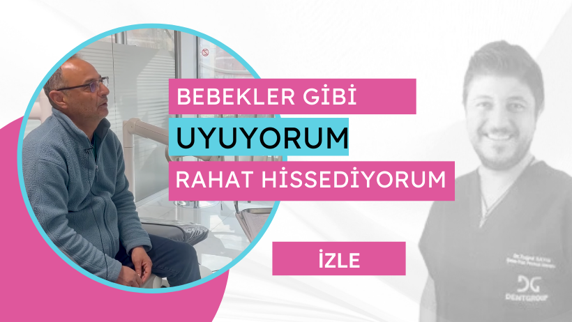 Almanya'dan gelen hastamız 2 yıldır horlama protezini kullanıyor