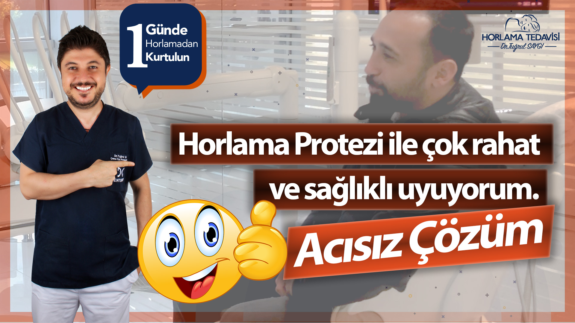 Horlama Protezi ile Çok Rahat ve Sağlıklı Uyuyorum