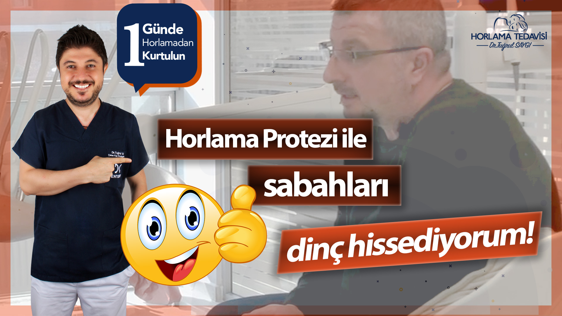Horlama Protezi ile Sabahları Dinç Hissediyorum